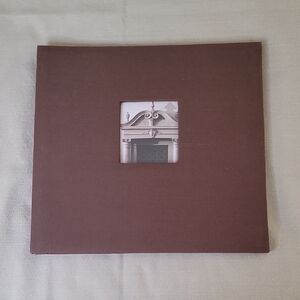 Brown Fabric Scrapbook / Photo Album